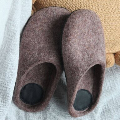 Įspiriamos veltos šlepetės vyrams barefoot Comfy slide Įspiriamos veltos šlepetės vyrams barefoot Comfy slide