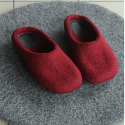 Įspiriamos veltos šlepetės moterims barefoot Comfy slide 2
