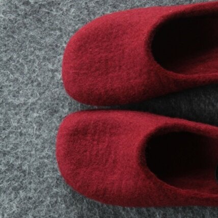 Įspiriamos veltos šlepetės moterims barefoot Comfy slide 3