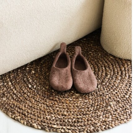 Užmaunamos veltos šlepetės moterims barefoot Mini Tail 2 Užmaunamos veltos šlepetės moterims barefoot Mini Tail 2